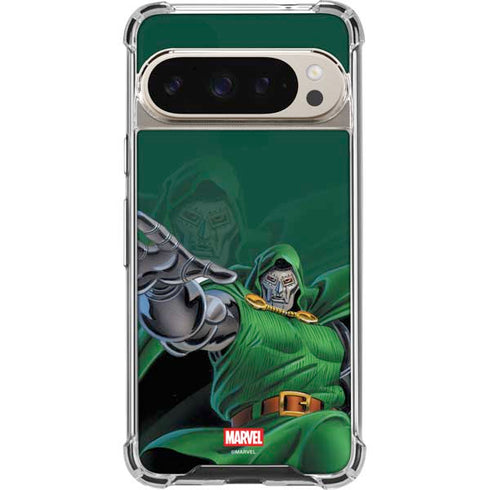 Marvel Dr. Doom Lord Doom Google Pixel 9 Pro XL Clear Case